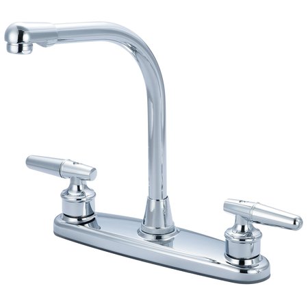 OLYMPIA Two Handle Kitchen Faucet in Chrome K-5270